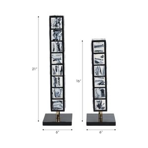 EATONHAM SET OF 2 BLACK DECOR 21 (IN) 9