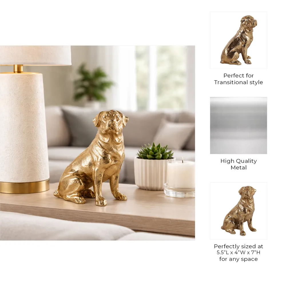IVYMILL GOLD DECOR 7 (IN)