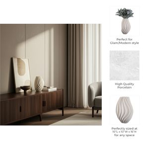 KEATONRUN IVORY VASE 16 (IN) 10