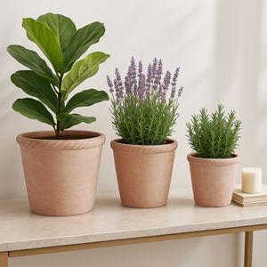 COOPERSHAW SET OF 3 RED PLANTER 15 (IN) 11