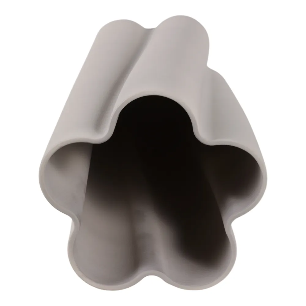 HOPEBEACH GRAY VASE 18 (IN)
