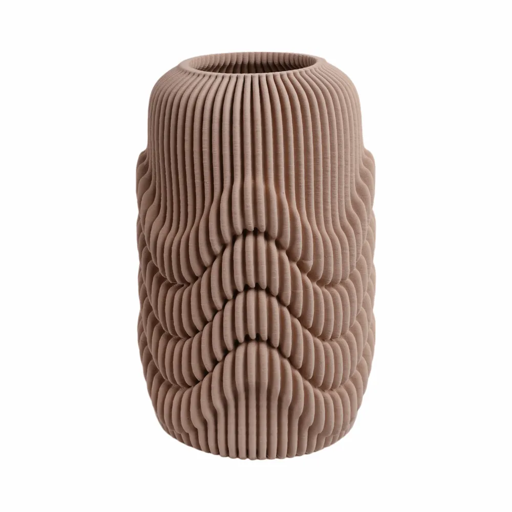 ARLENPORT TAN VASE 15 (IN)