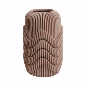 ARLENPORT TAN VASE 15 (IN) 4