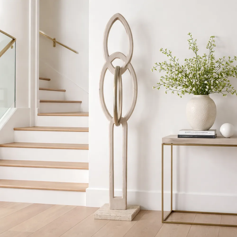 ELDREDROSE WHITE DECOR 74 (IN)