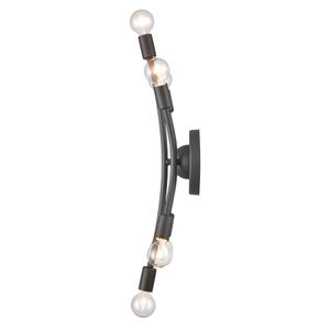 Xavier 19.75'' Wide 6-Light Vanity Light - Matte Black 8