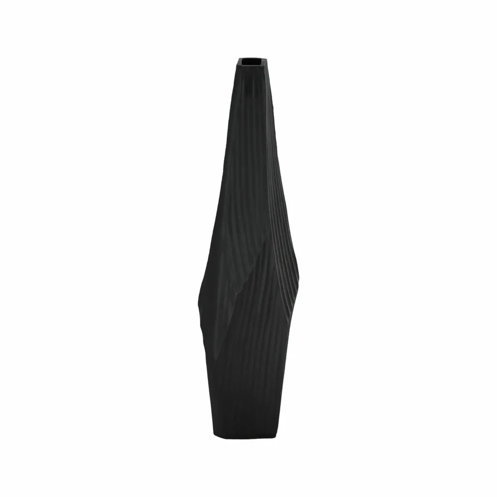 CRANEHAM BLACK VASE 24 (IN)