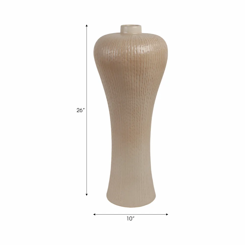 GREYSONGROVE IVORY VASE 26 (IN)