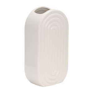 ELTONLAND WHITE VASE 11 (IN) 4