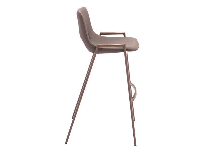 Desi Barstool Brown & Walnut 3