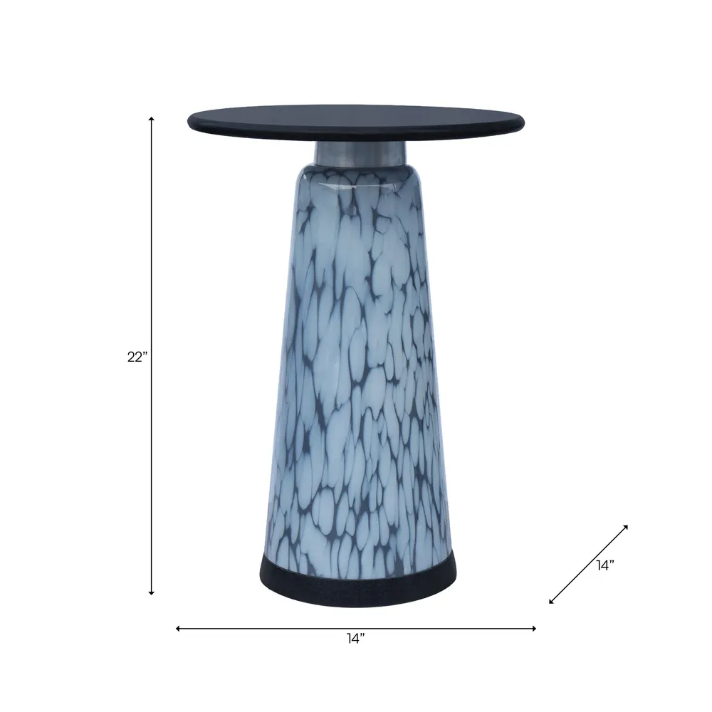 GROVERGROVE BLUE TABLE 22 (IN)