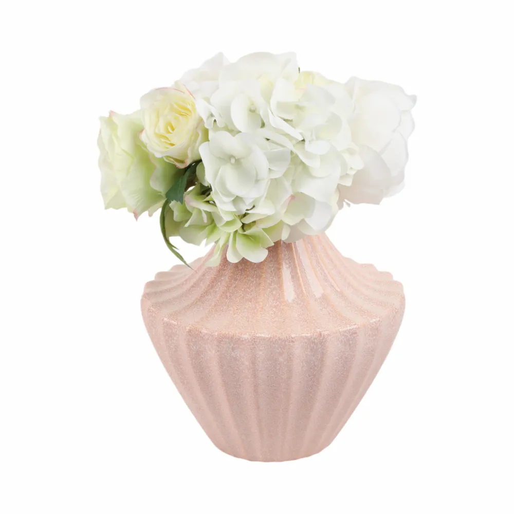ALTON PINK VASE 8 (IN)