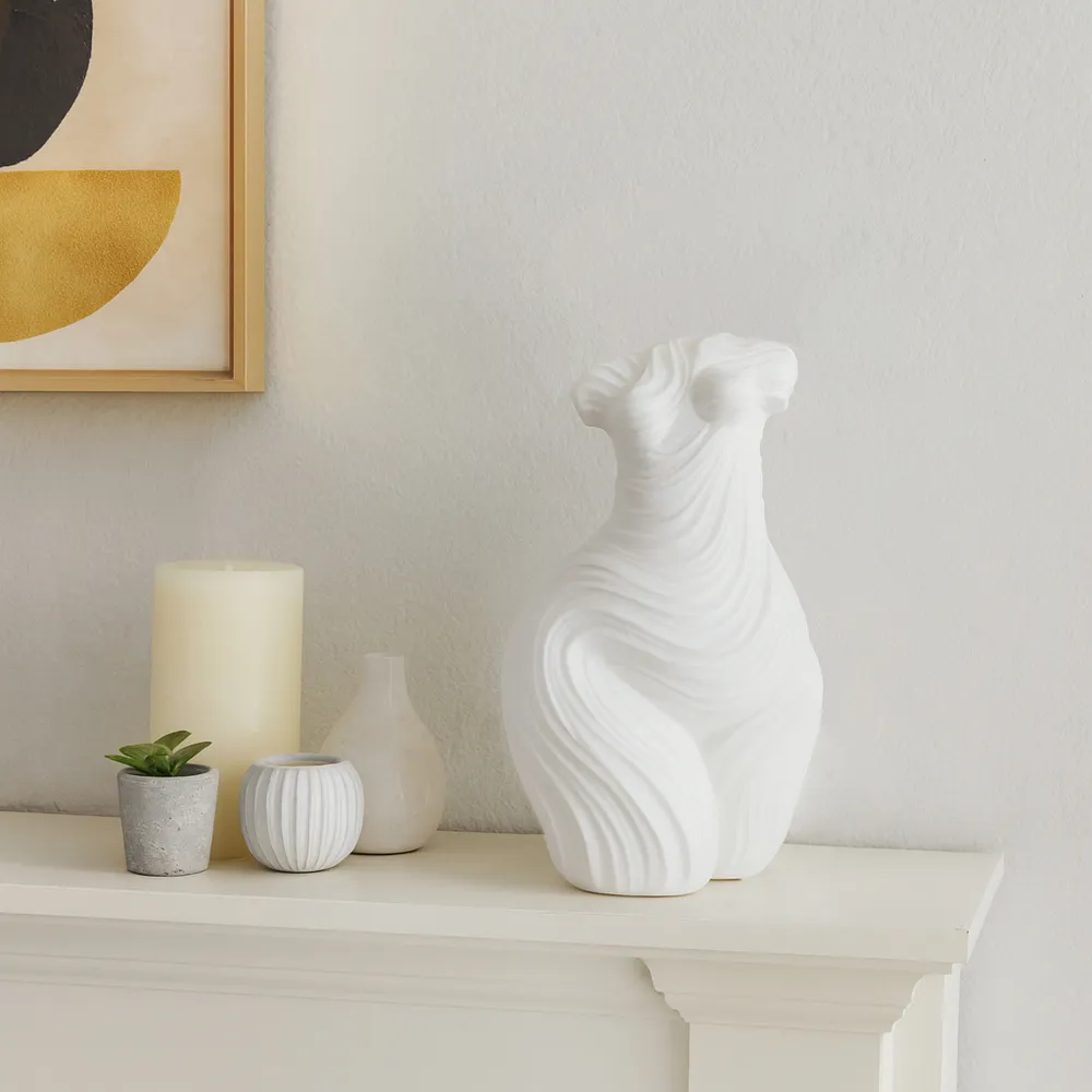 WALTRUN WHITE DECOR 11 (IN)