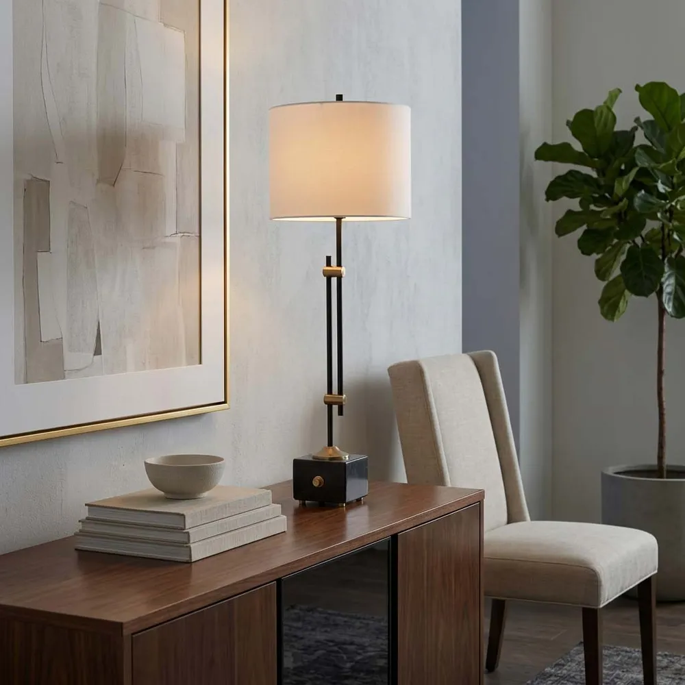 DALEYMOOR BLACK LAMP 36 (IN)