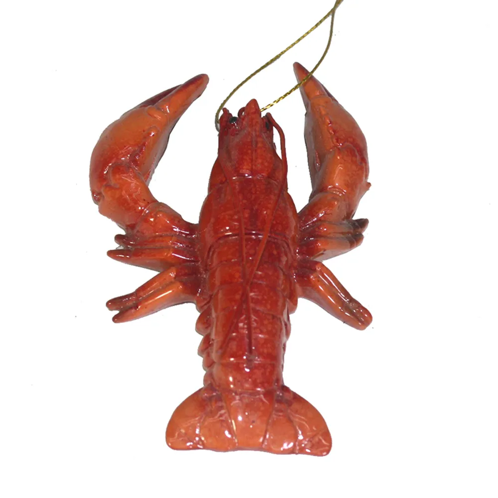 4-1/2" LOBSTER ORNAMENT