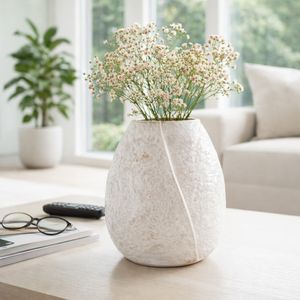 RAMONACROSS IVORY VASE 11 (IN) 10