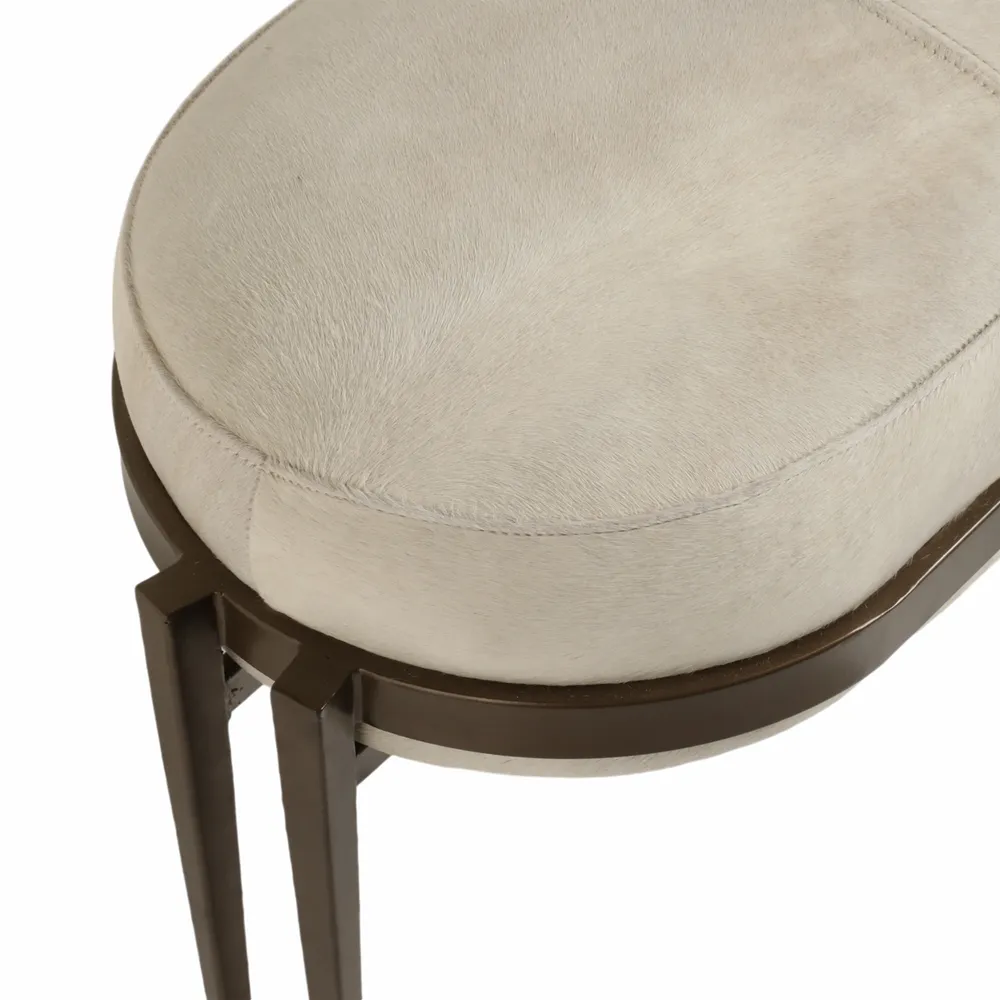 CROSBYFORD WHITE BENCH 19 (IN)