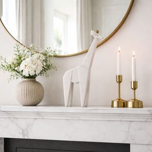 TESSHAM WHITE DECOR 16 (IN) 12