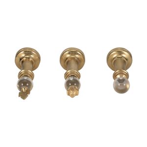 BRYNSTONE SET OF 3 GOLD DECOR 10 (IN) 7