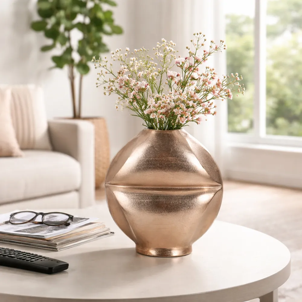 FORBESDALE GOLD VASE 11 (IN)