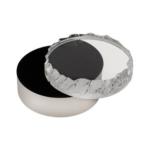 Cogar Box - Round Polished Nickel 2