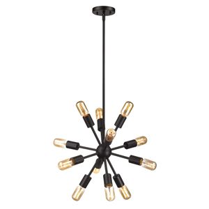 Delphine 16'' Wide 12-Light Chandelier - Oil Rubbed Bronze 1