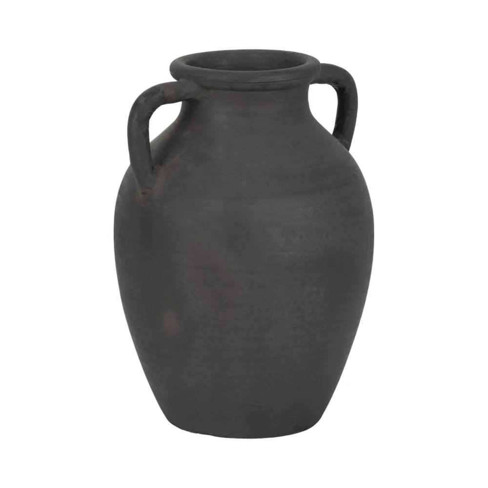 DRAKEWELL BLACK VASE 13 (IN)