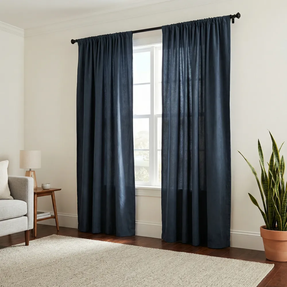 Nordic - Drape Set - (2 panels/2 tiebacks)