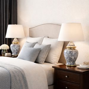 CALEWELL BLUE LAMP 19 (IN) 10
