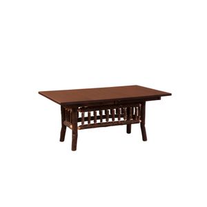 Appalachian Extension Dining Table - Antique Oak Top 8