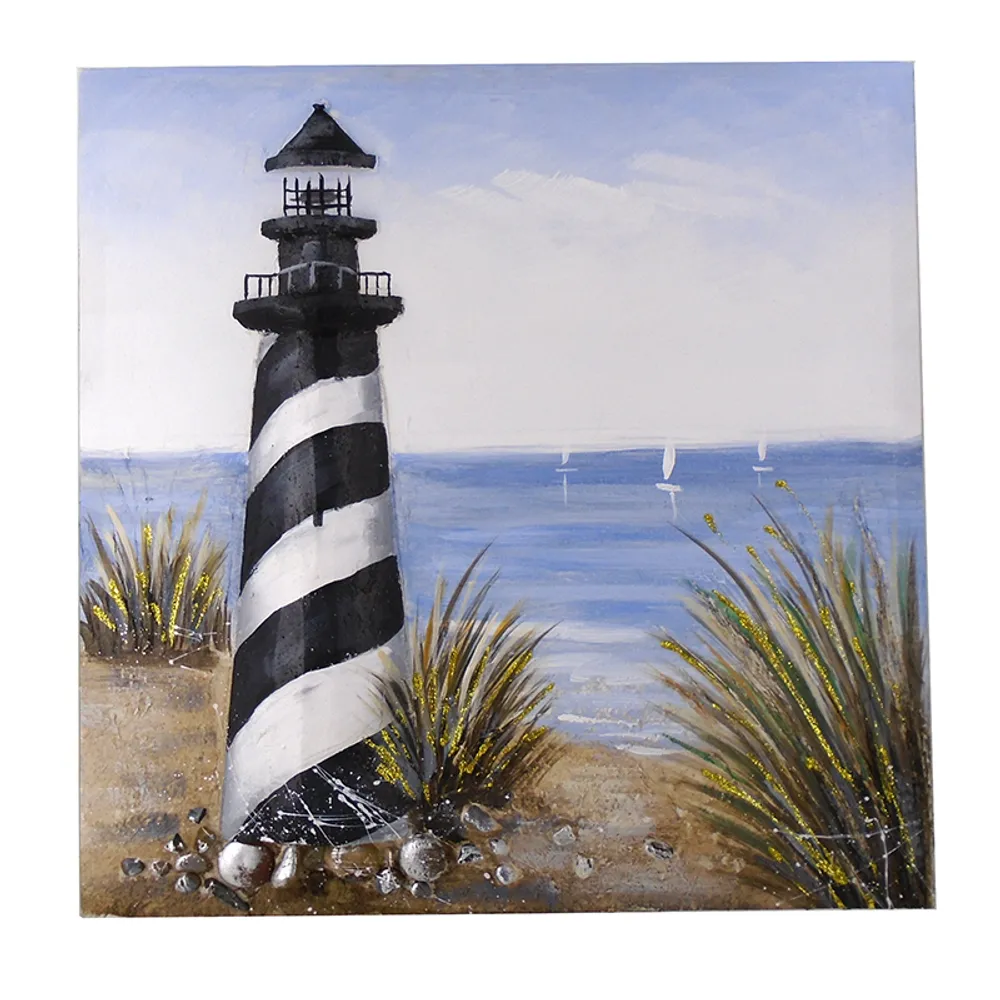 19-3/4" CAPE HATTERAS PAINTED CANVAS ART