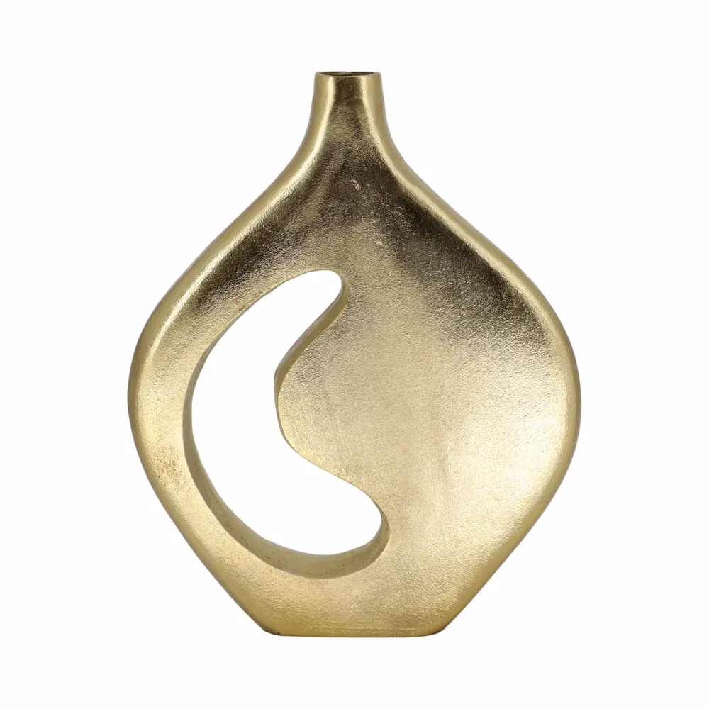 EDGARHAM GOLD VASE 17 (IN)
