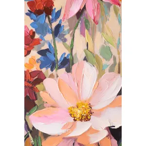Framed Wild Flowers Painting 5
