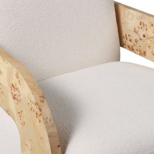 SKYLERCROSS IVORY CHAIR 33 (IN) 7