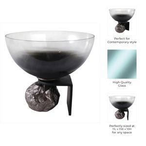 RAFELAKE BLACK BOWL 10 (IN) 10