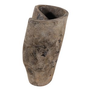 RUSHBROOK BROWN VASE 18 (IN) 7