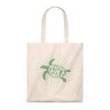 REPEAT TURTLE CANVAS TOTE - ASST 1