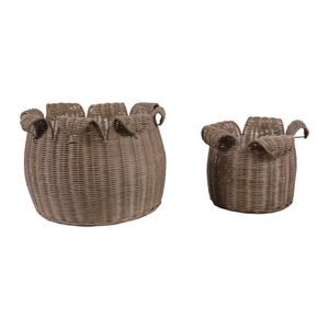 MARCCLIFF SET OF 2 BROWN STORAGE 12 (IN) 3
