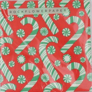 Candy Cane Joy Paper Cocktail Napkins (Pack of 25) 4