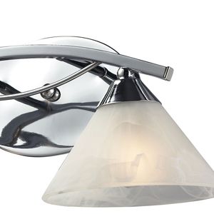 Elysburg 18'' Wide 2-Light Vanity Light - Polished Chrome 6