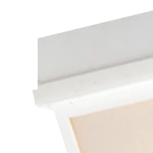 Wavy 10'' Wide 2-Light Outdoor Flush Mount - White 3