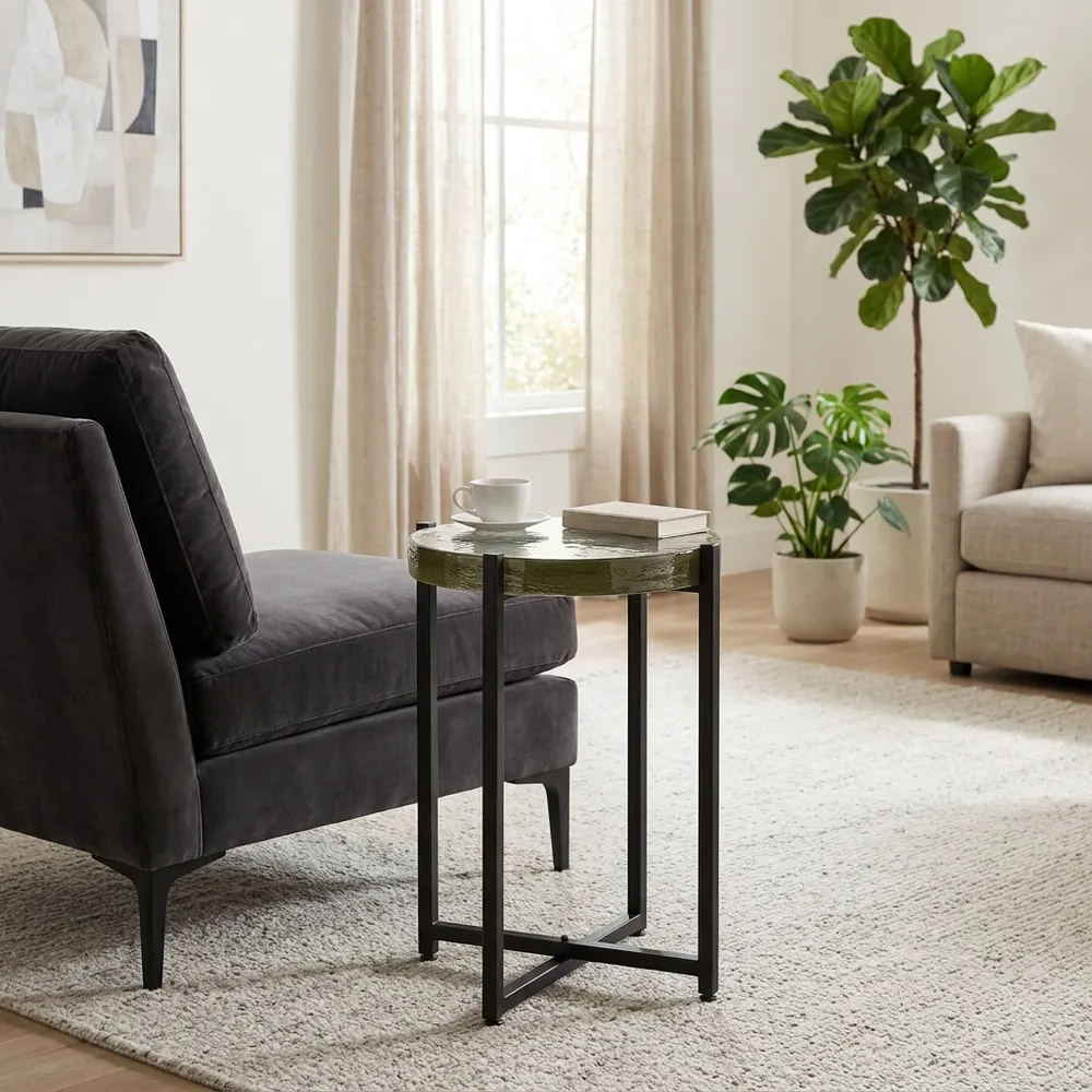 TROYMILL BLACK TABLE 23 (IN)