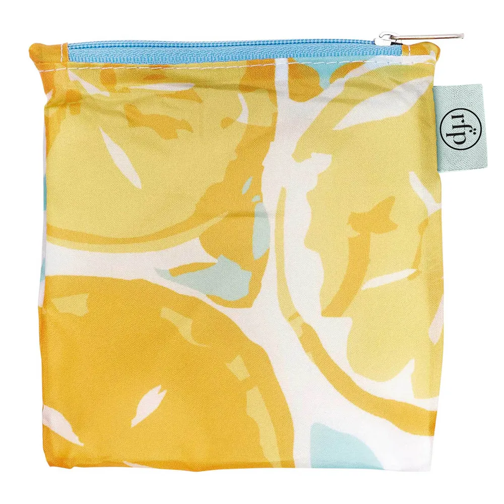 Lemon Slices  blu Reusable Shopping Bag