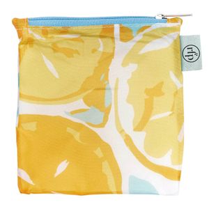 Lemon Slices  blu Reusable Shopping Bag 4