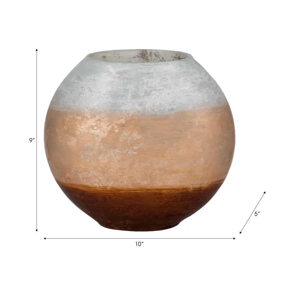 CLAYWORTH WHITE VASE 9 (IN)