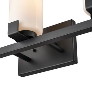 Dressler 22'' Wide 3-Light Vanity Light - Matte Black 5