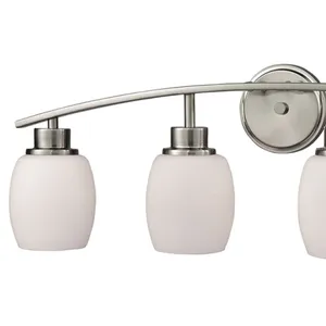 Casual Mission 28'' Wide 4-Light Vanity Light - Brushed Nickel 2