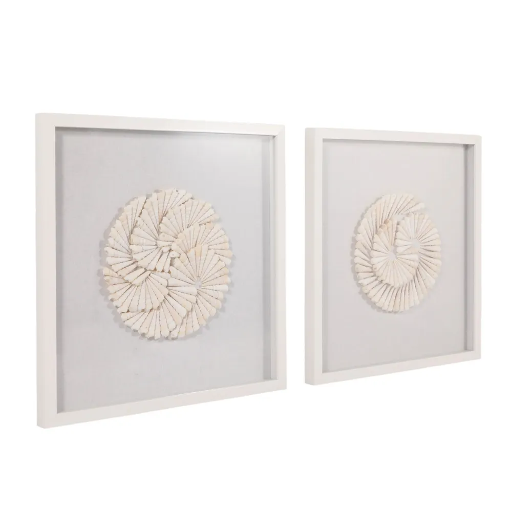 NILEWICK SET OF 2 IVORY ART 20 (IN)