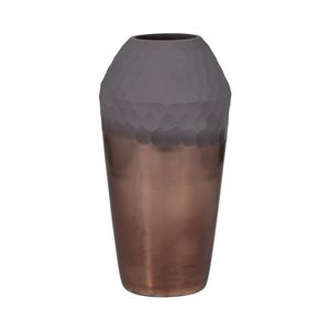 DAYTONSHAW BRONZE GLASS VASE 14 (IN) 3