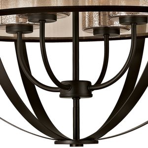 Diffusion 24'' Wide 4-Light Chandelier - Oil Rubbed Bronze 3