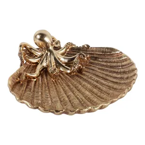 HANKWOOD GOLD TRINKET DISH 4 (IN) 1